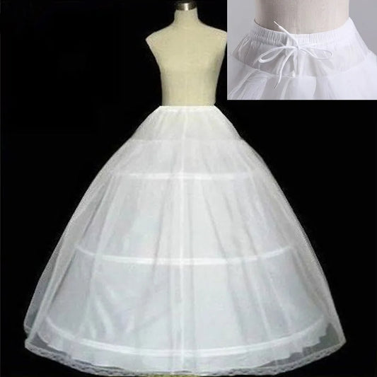 Bridal Wedding Petticoat Hoop Crinoline Prom Underskirt Fancy Skirt Slip Woman hoop skirt