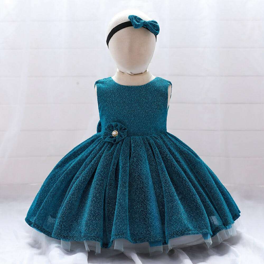 Lace Tulle Princess TUTU Girl Dress, Bridesmaid Fairy Dress, Big Bow children Dresses, Formal Ball Gown For Girl Child, Party Prom Dress