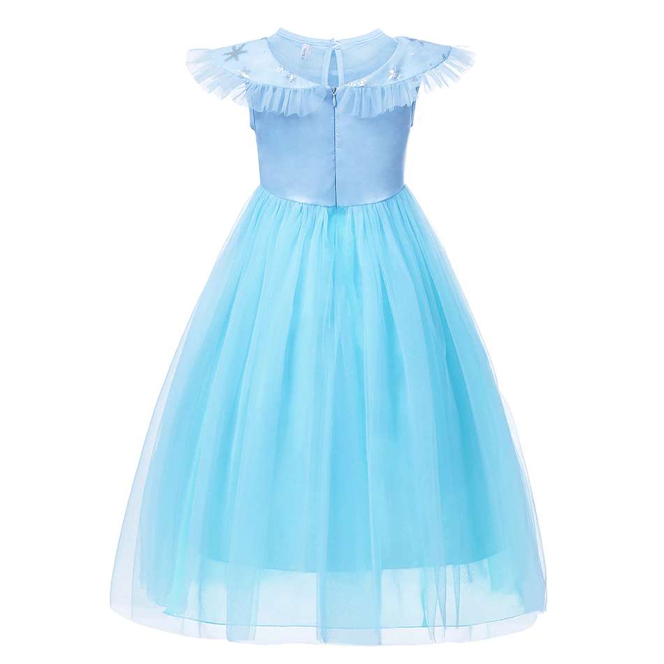 Princess Party Snow Queen Dress With Cloak, Girls Princess Dress, Girls Princess Party Dress, Snow Queen Costume, Princess Costume, Princess Cosplay dress, Girls Birthday Dress