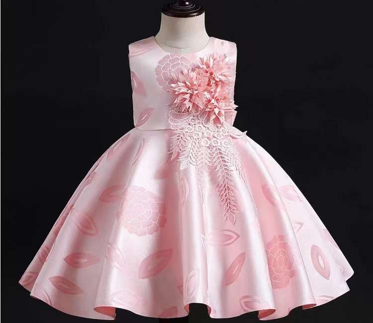 Girls Tutu Dress, Girls Birthday Dress, Pink Dress for birthday Girl, Girls Bridesmaid Dress, flower girl dress