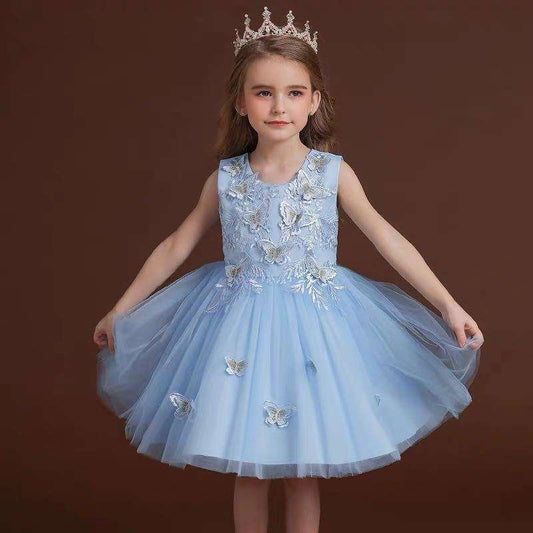 Girls Dresses | Butterfly Party Dress | Wedding Gown | Butterfly Tutu Dress | Flower Girl Dresses | Butterfly Birthday Dress
