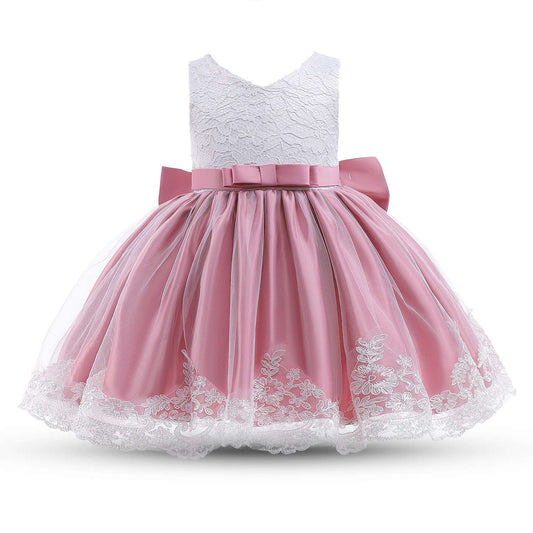 Flower girl dress, Girls dress, dress for baby girl, Toddler White dress, Baby Girls Dress, Girls Birthday Dress, Girls Wedding Dress