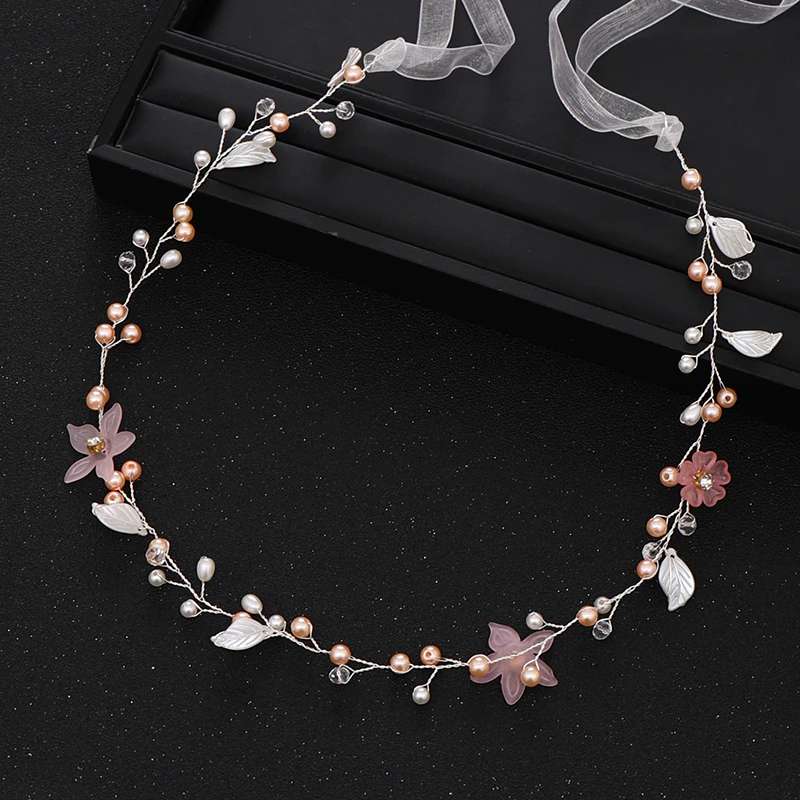 Silver Color Headbands For Women Bride Handmade Crystal Rhinestone Tiaras Hairbands Wedding Hair Accessories Queen Headband Gift