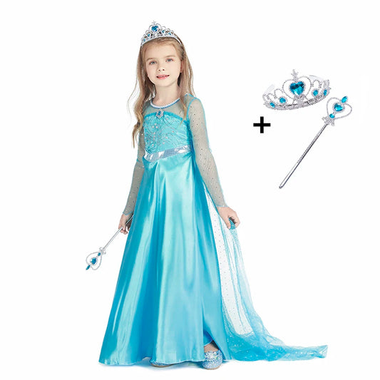 Enchanting Girl's Princess Dresses: Perfect Bookweek Costumes & Elegant Long Gowns