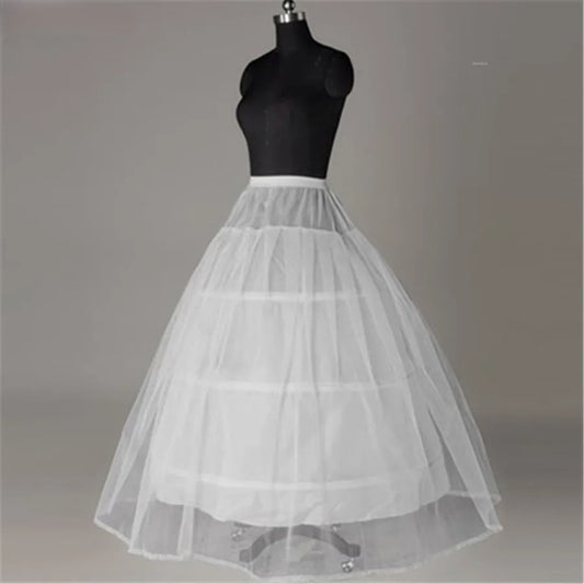 Bridal Wedding Petticoat Hoop Crinoline Prom Underskirt Fancy Skirt Slip Woman hoop skirt