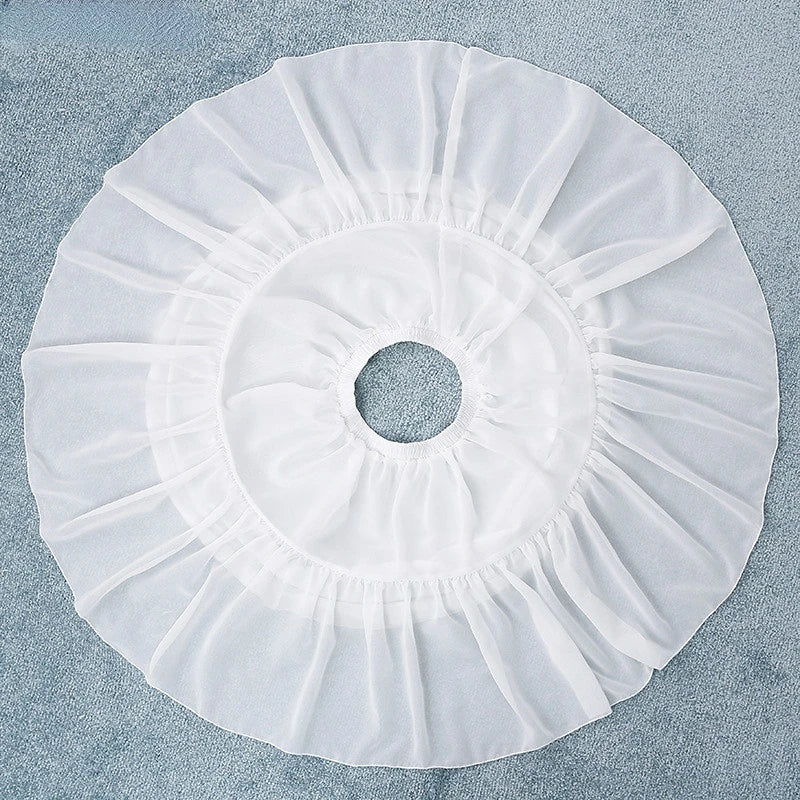 White Short Petticoat – Fluffy Crinoline Underskirt for Wedding, Lolita & Princess Dresses