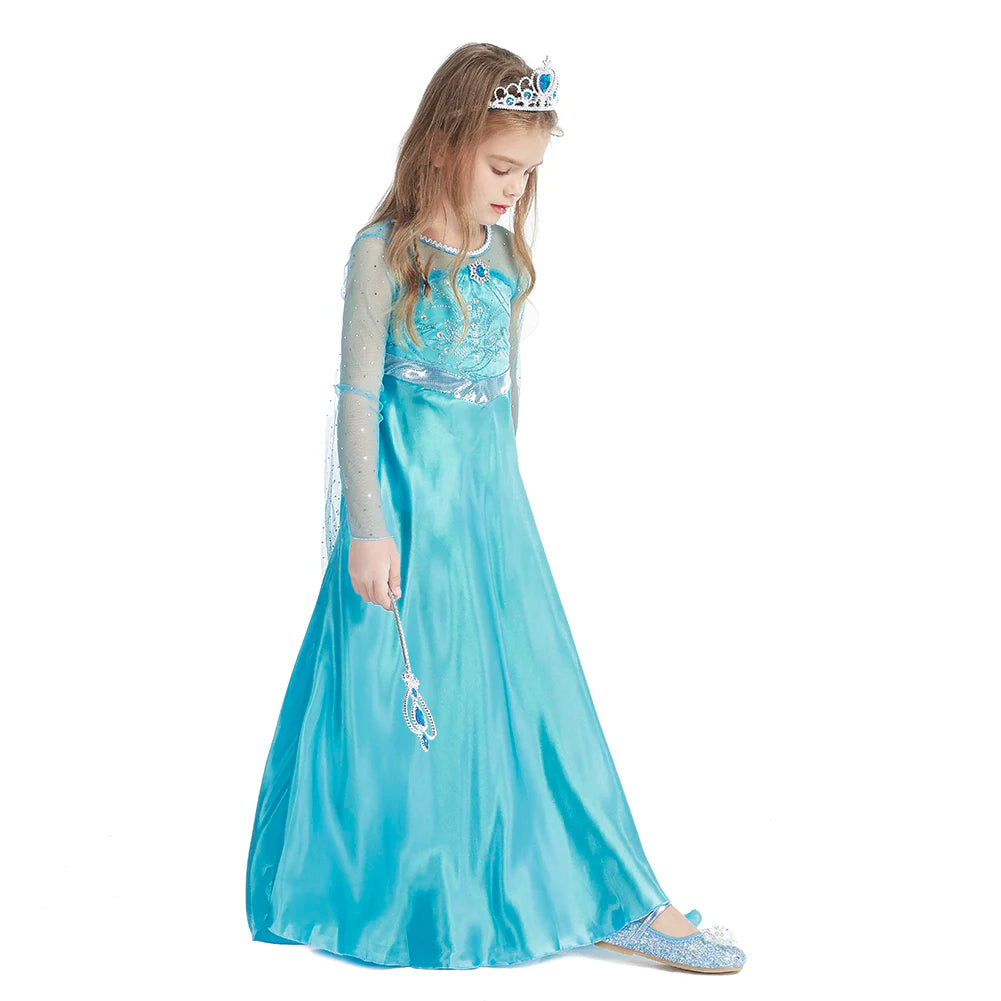 Enchanting Girl's Princess Dresses: Perfect Bookweek Costumes & Elegant Long Gowns