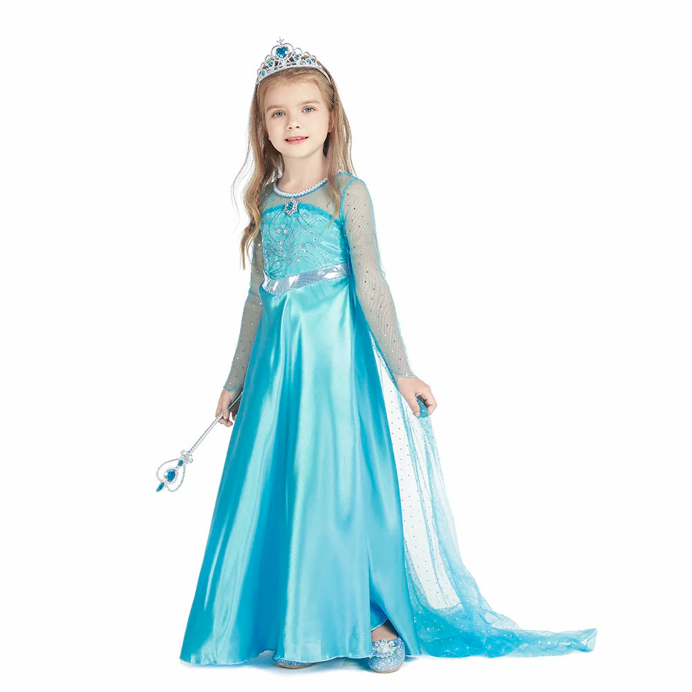 Enchanting Girl's Princess Dresses: Perfect Bookweek Costumes & Elegant Long Gowns