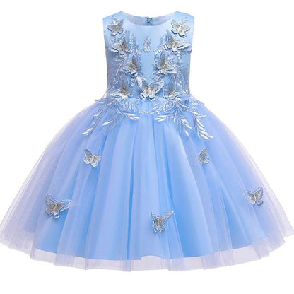 Girls Dresses | Butterfly Party Dress | Wedding Gown | Butterfly Tutu Dress | Flower Girl Dresses | Butterfly Birthday Dress