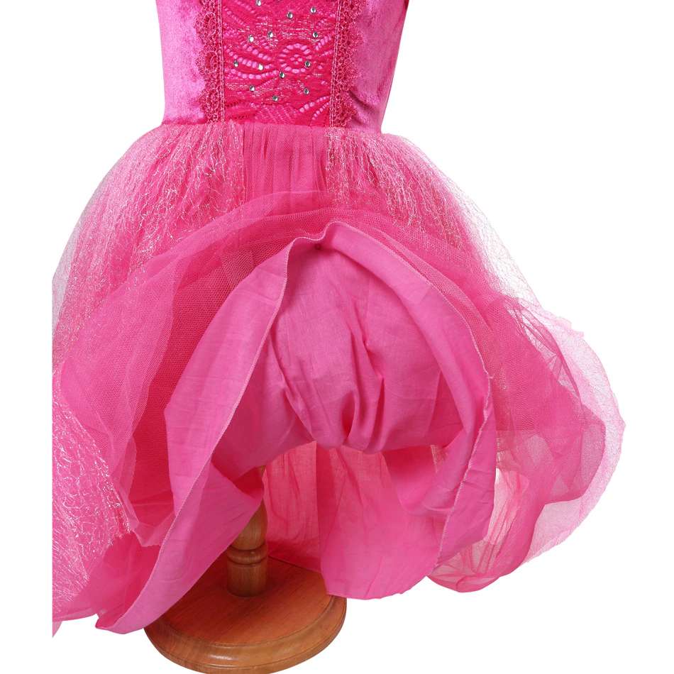 Girls Princess Dress, Kids Cosplay Princess Costume Pink Butterfly Dress For Girls, Girls Dress, girls Birthday Dress