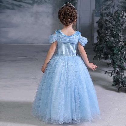 Girls Princess Dress, Kids Cosplay Princess Costume, Butterfly Dress For Girls, Girls Birthday Dress, Girls Long Dress