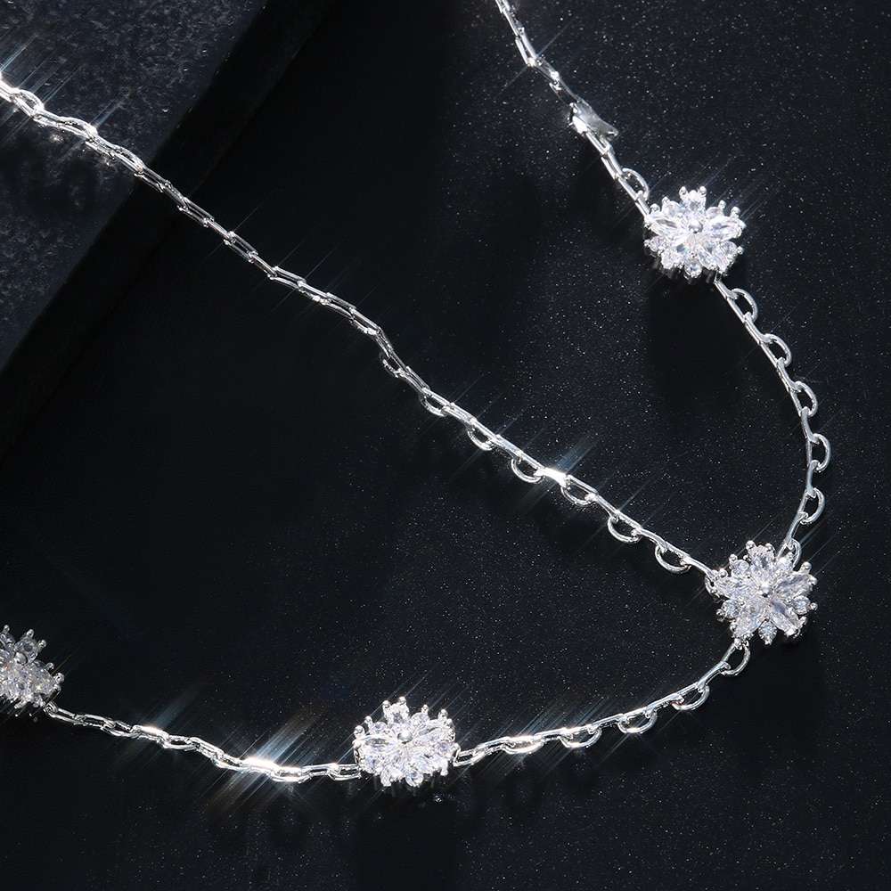 Flower Headband Chain Headpiece Wedding Hair Jewelry Bohemia Hair Chain Women Hair Accessories Women Headpiece Bridal Wedding Head Chain-CheekyMeeky