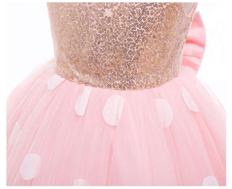 Polka dot Party Dress, Baby Girls Dress, Girls Princess Dress, Girls Birthday Party Dress, dress for Girls, Girls tutu dress-CheekyMeeky