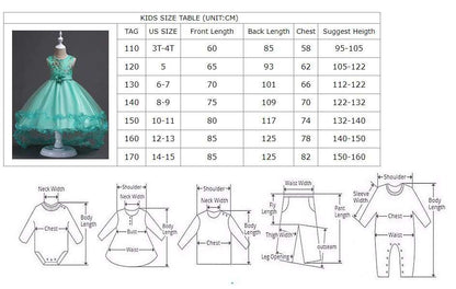 Lace Tulle Flower Girl Dress, Princess Gown TUTU kids Party Wedding Dress, Junior Bridesmaid Pageant Dresses, Toddler Girl Birthday Dress