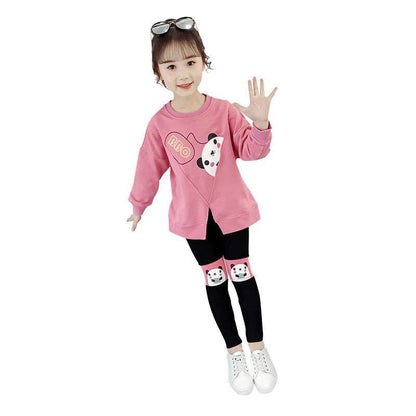 Cheeky Meeky Casual Kids Outfits Set for Girl Kids, Top and lagging Set for Girls, Track Suit for Girl kids-CheekyMeeky
